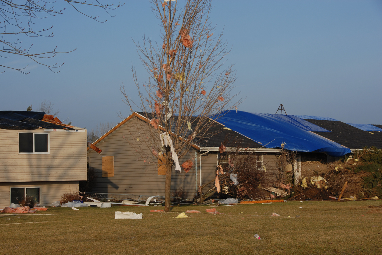 Homes Damaged by January Tornado